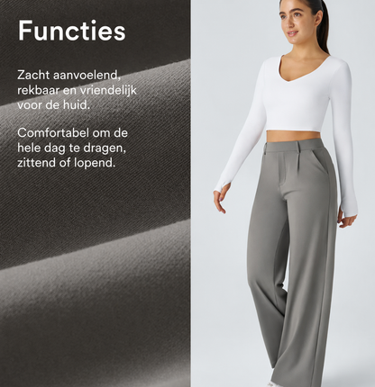 AVAZA | LunaFlow-broek met wijde pijpen