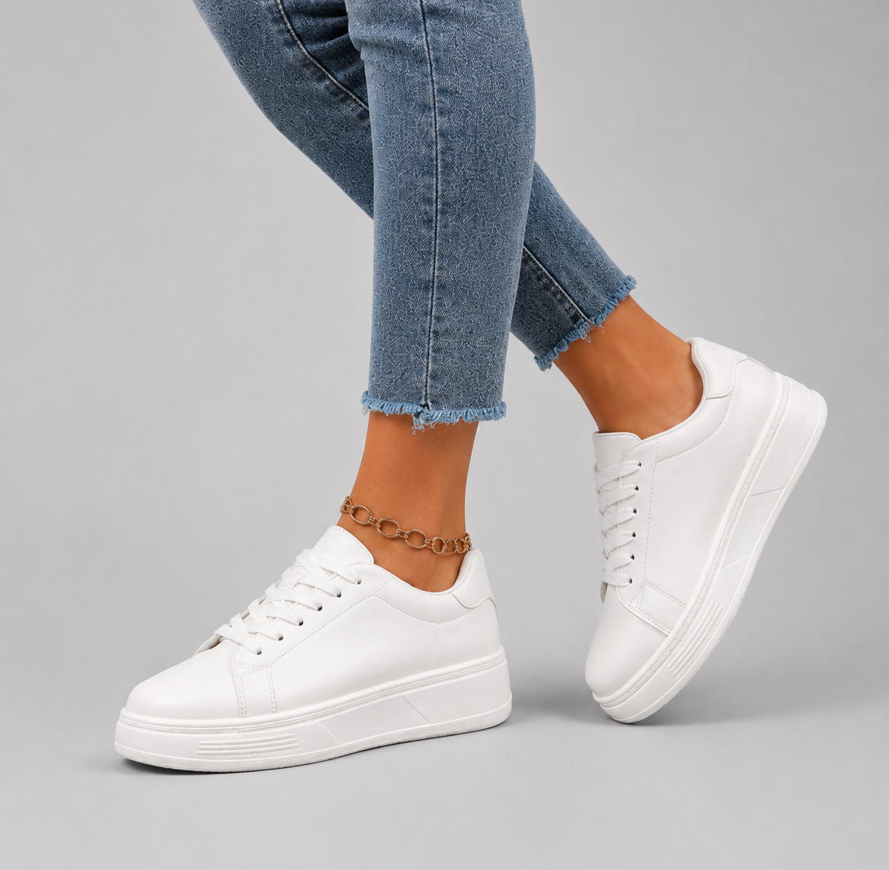 AVAZA | Alledaagse platform sneakers