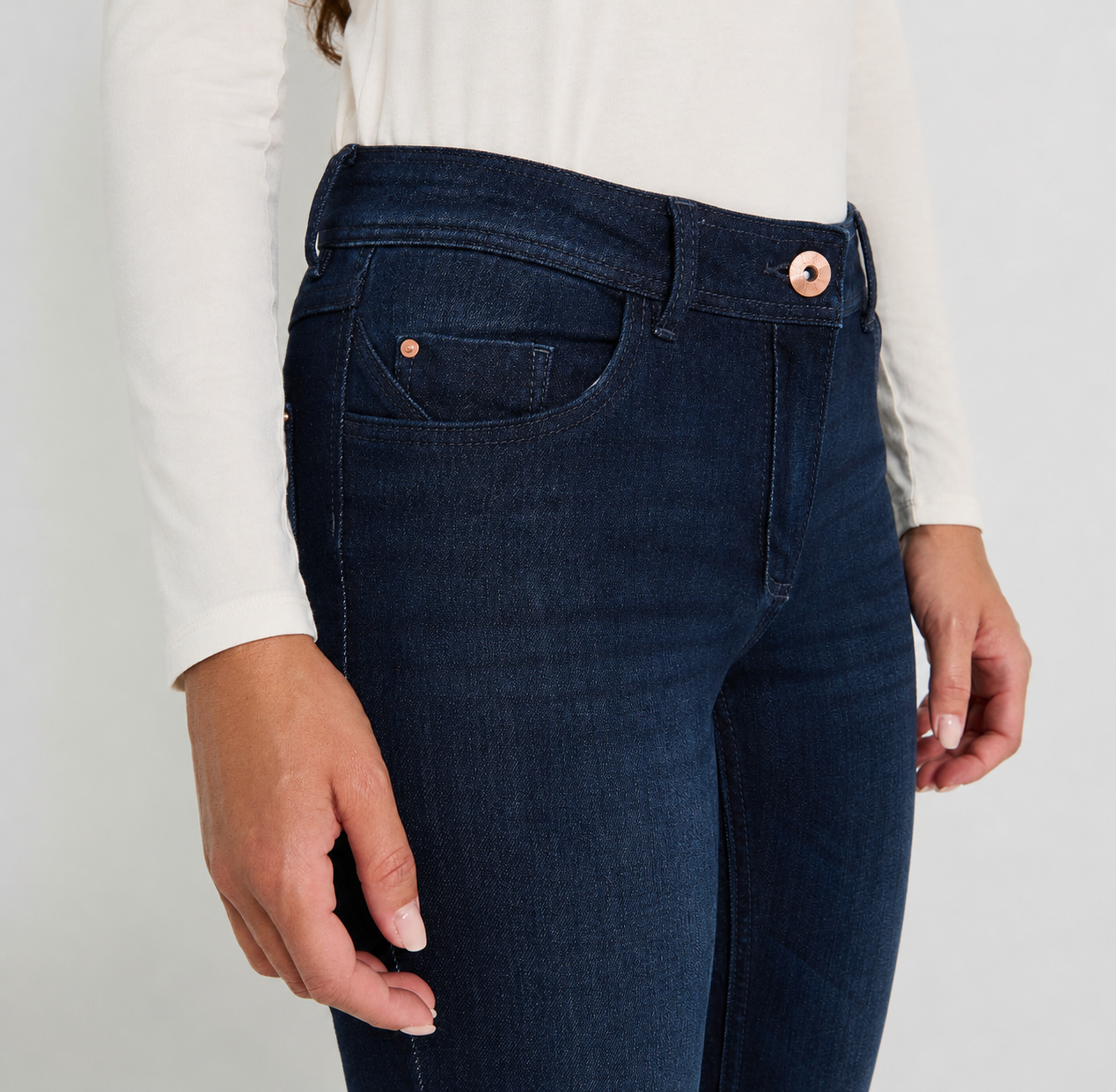 AVAZA | Stretch-jeans met bootcut voor dames